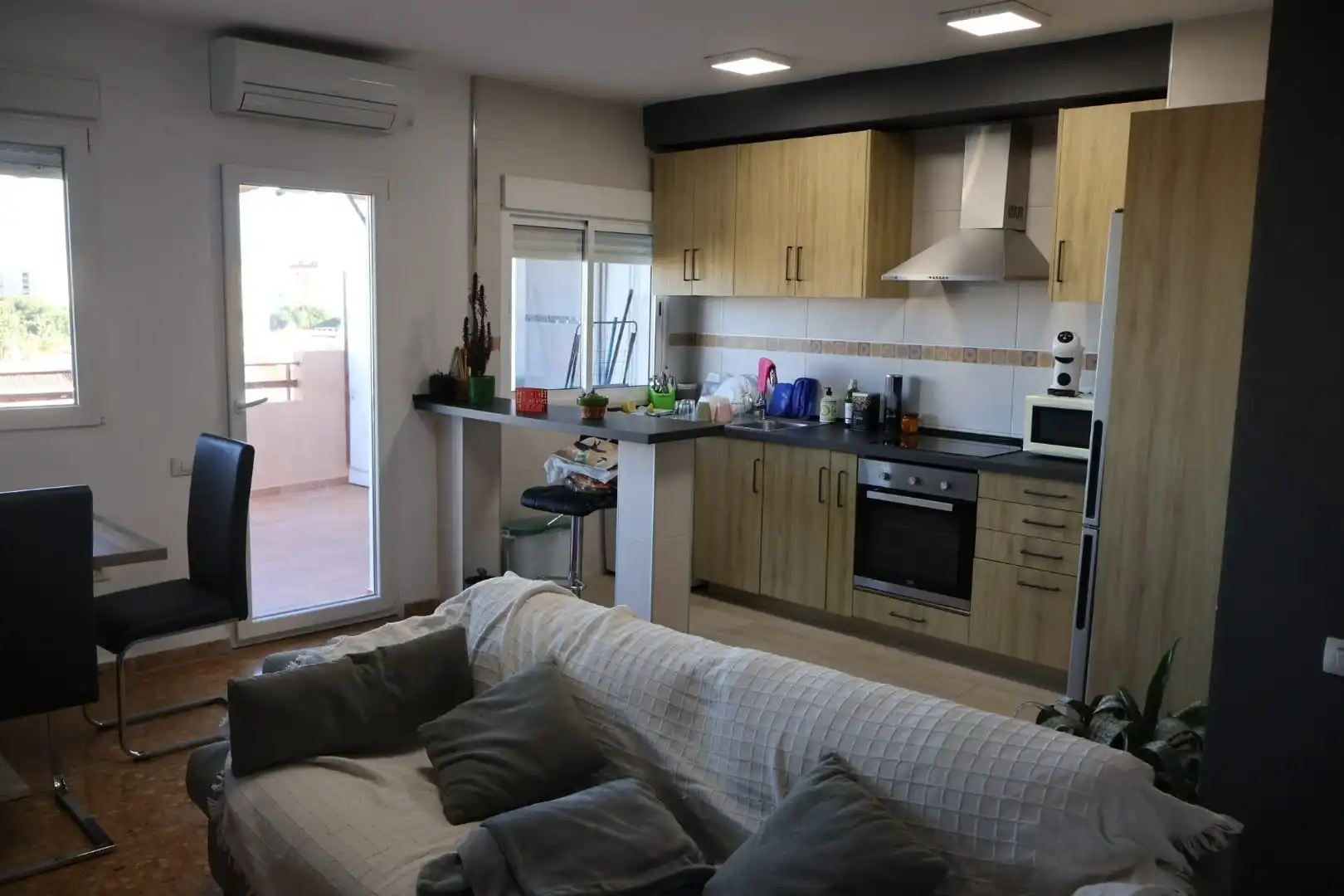 Kitchen of Flat for rent in Benicasim / Benicàssim  with Terrace