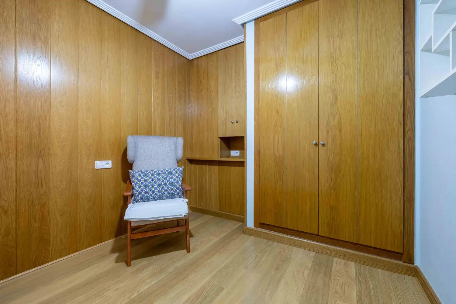 Bedroom of Flat for sale in Murcia  with Air Conditioner, Heating and Parquet flooring