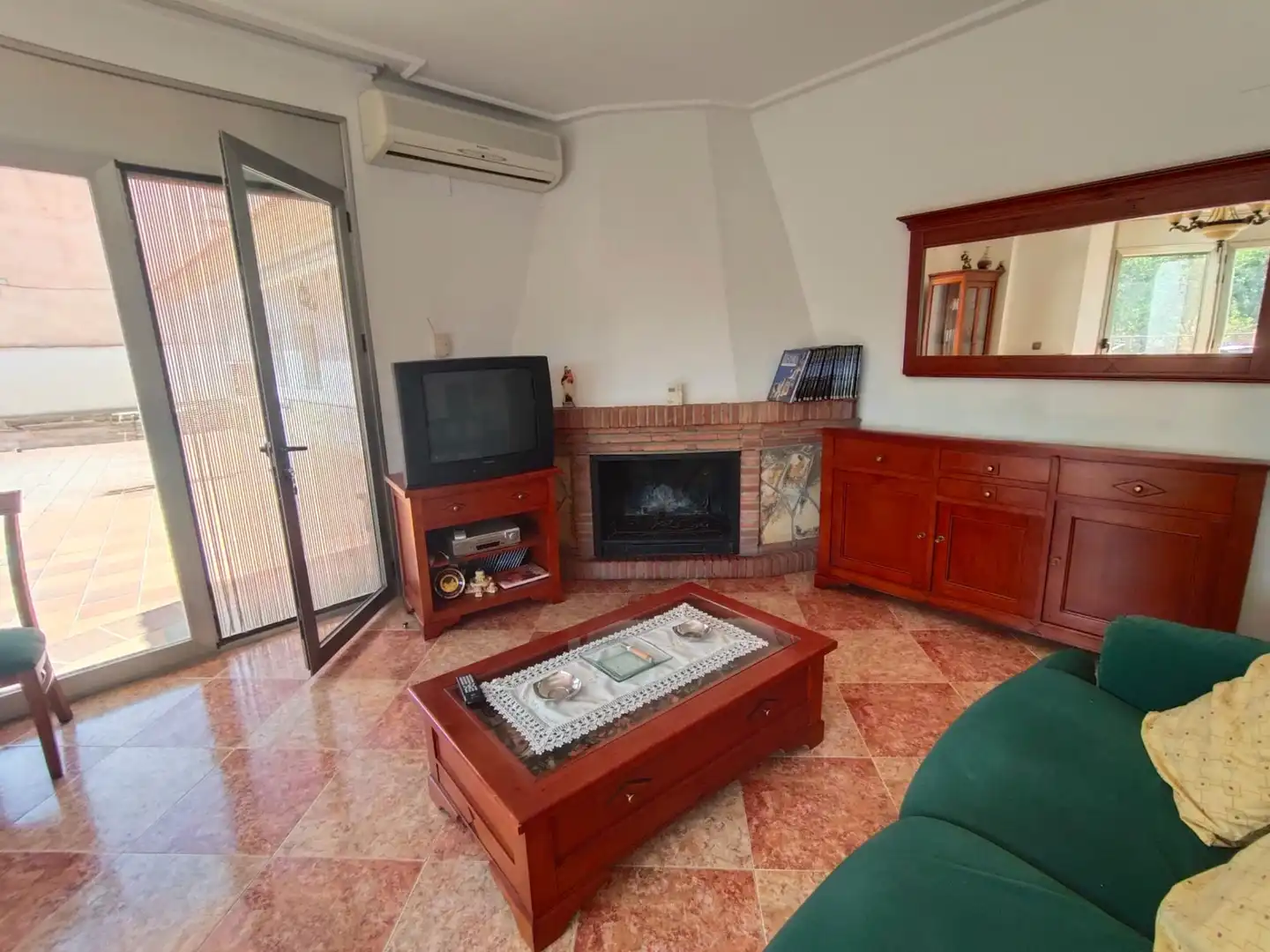 Living room of Houses for sale in Lanteira  with Heating, Terrace and Furnished