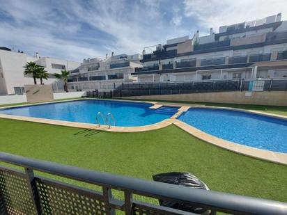 Swimming pool of Flat for sale in Santa Pola  with Air Conditioner, Terrace and Community pool