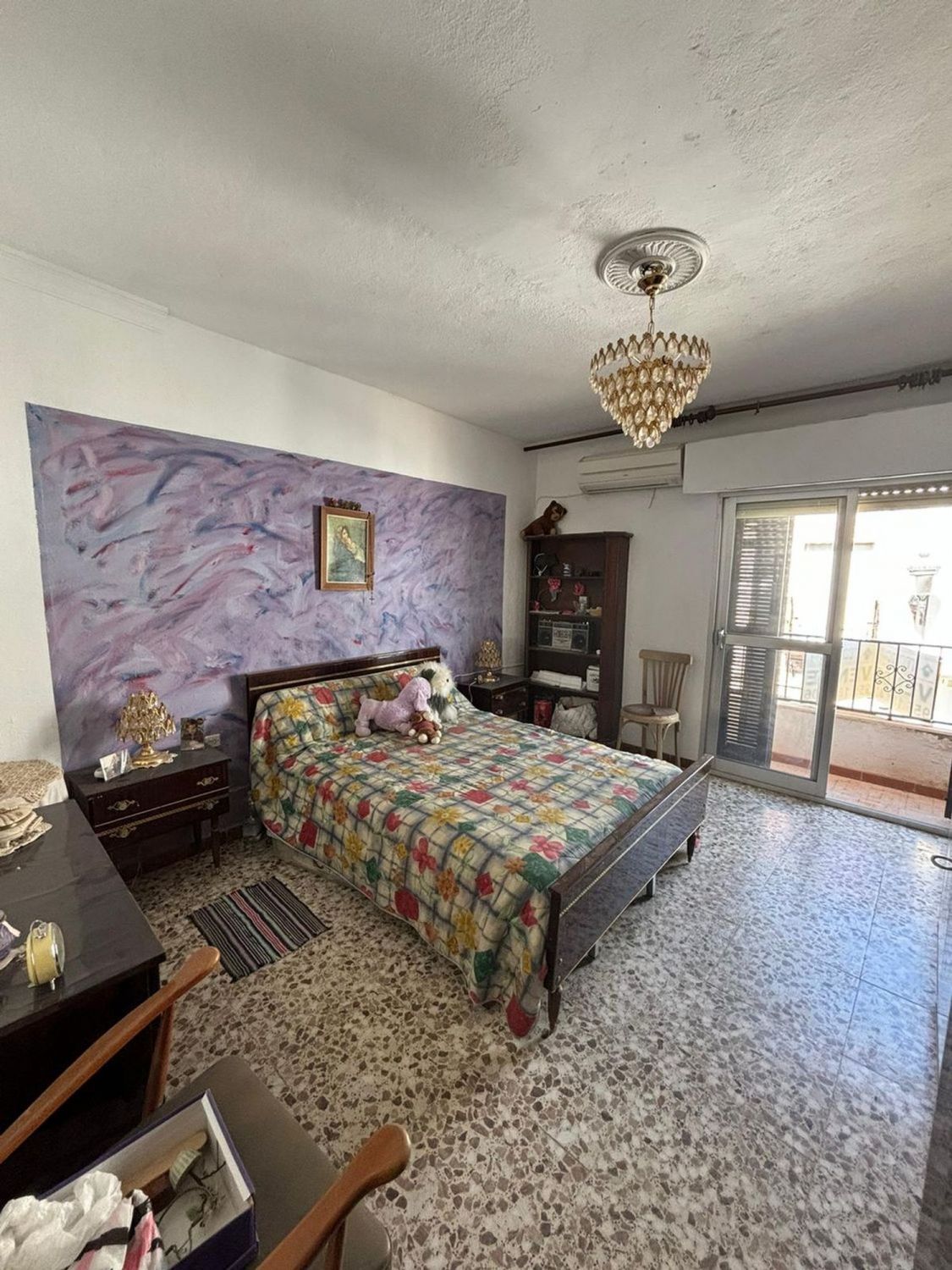 Dormitori de Finca rústica en venda en Morón de la Frontera amb Aire condicionat, Jardí privat i Traster