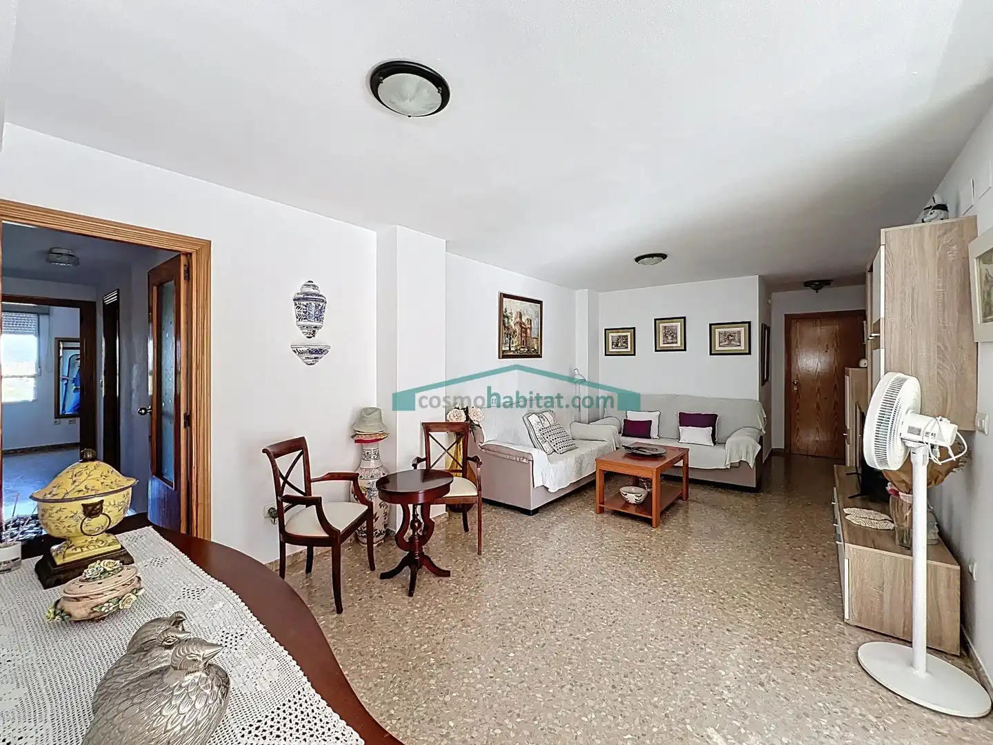 Sala d'estar de Pis en venda en Canet d'En Berenguer amb Jardí privat, Terrassa i Balcó