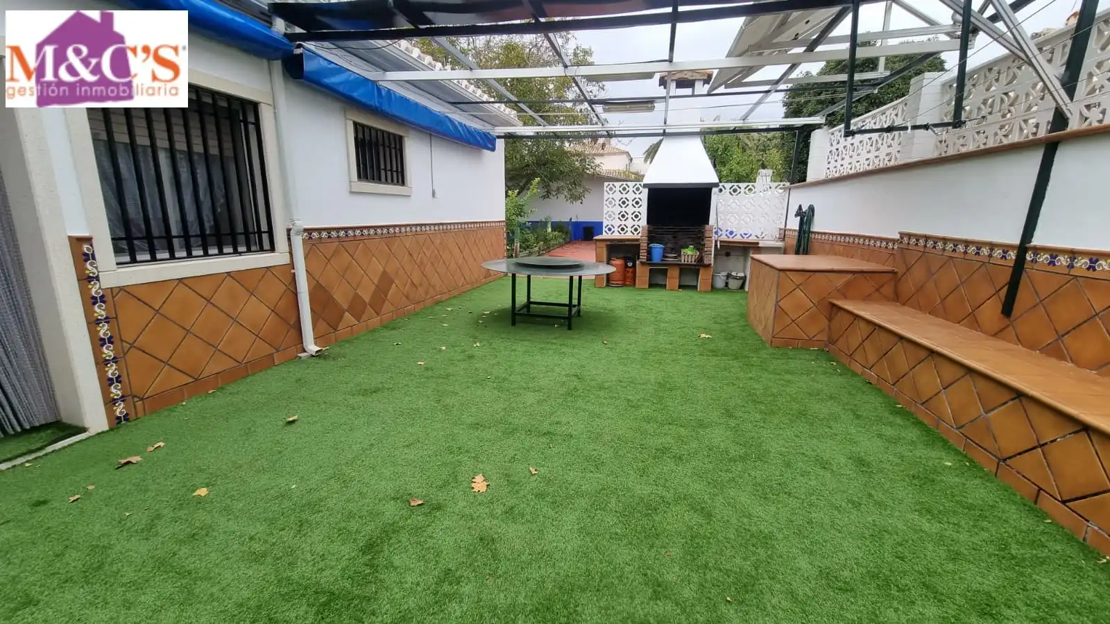 Terrassa de Casa o xalet en venda en Puertollano amb Aire condicionat, Calefacció i Jardí privat