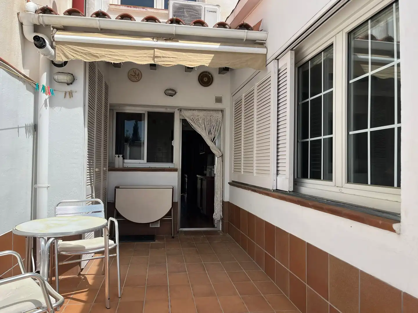 Terraza de Casa adosada en venta en Esparreguera con Calefacción, Trastero y Amueblado