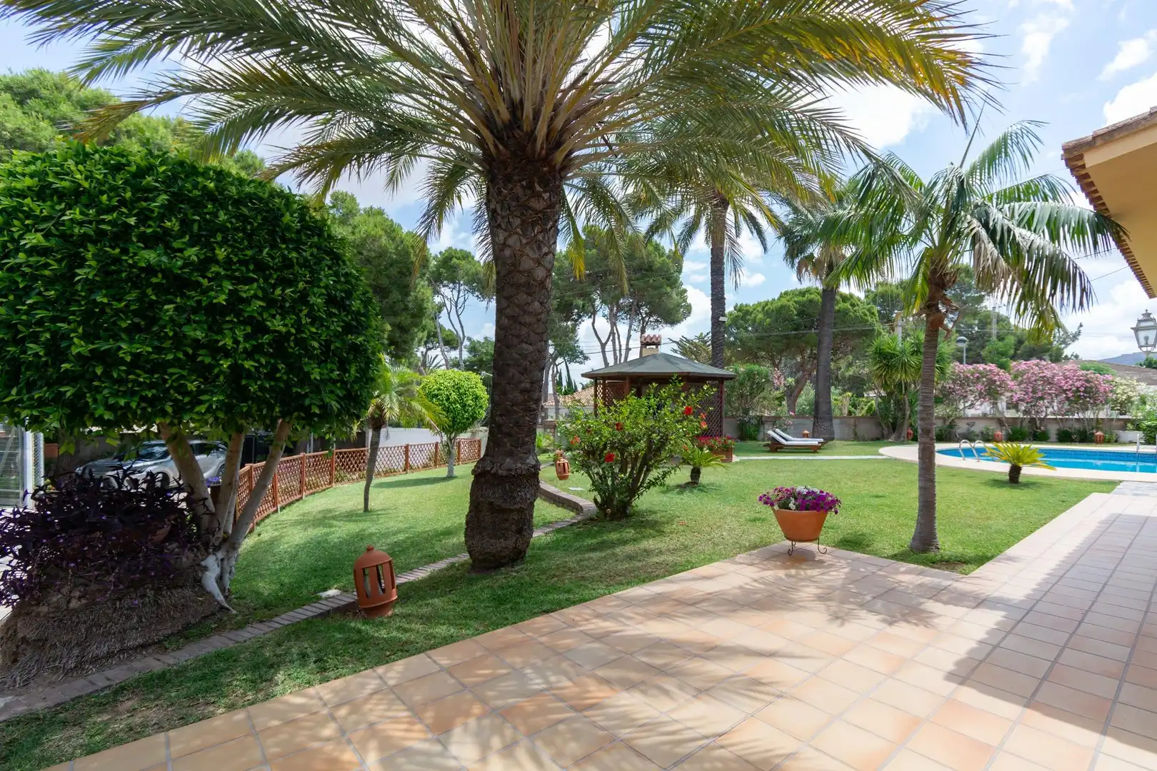 Jardí de Casa o xalet en venda en Cartagena amb Aire condicionat, Calefacció i Jardí privat