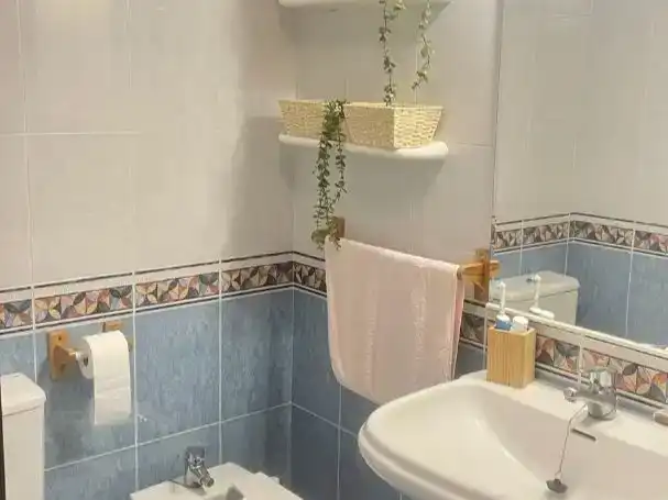 Badezimmer von Wohnung zur Miete in Roquetas de Mar mit Möbliert