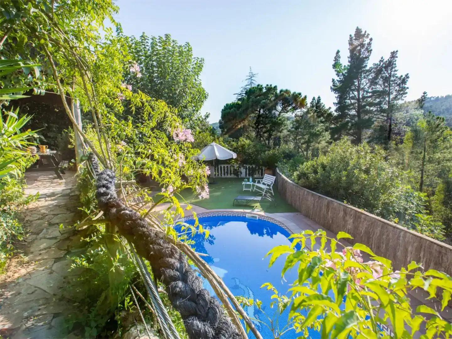 Jardín de Casa o chalet en venta en Lloret de Mar con Jardín privado, Piscina y Amueblado