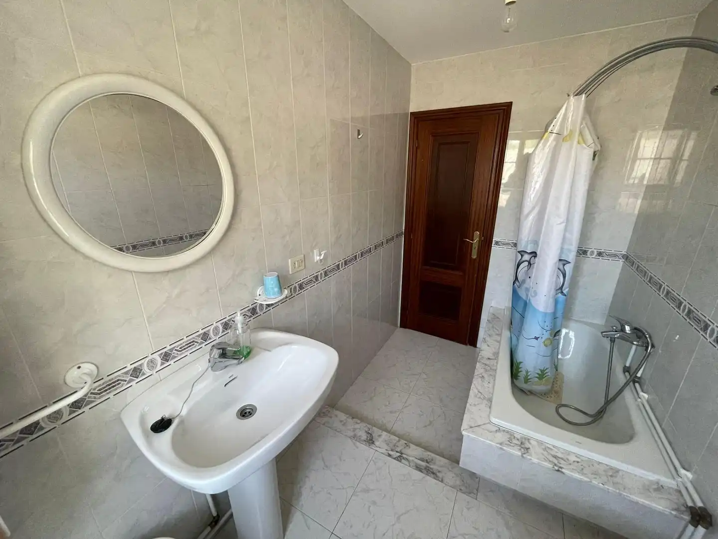 Baño de Casa o chalet en venta en Porto do Son con Jardín privado, Amueblado y Balcón