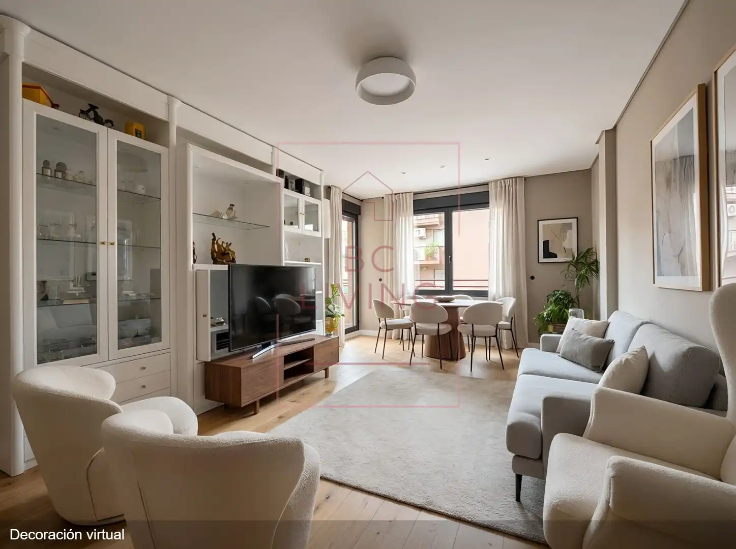 Sala de estar de Piso en venta en Zaragoza con Aire acondicionado