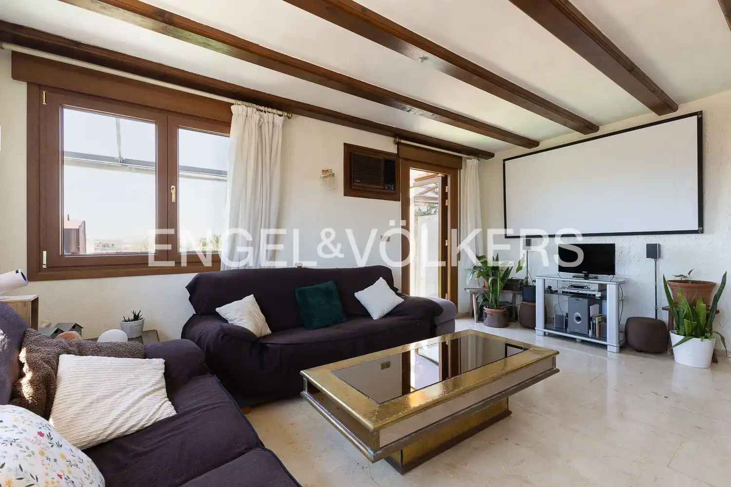 Sala de estar de Ático en venta en Dénia con Aire acondicionado, Calefacción y Jardín privado