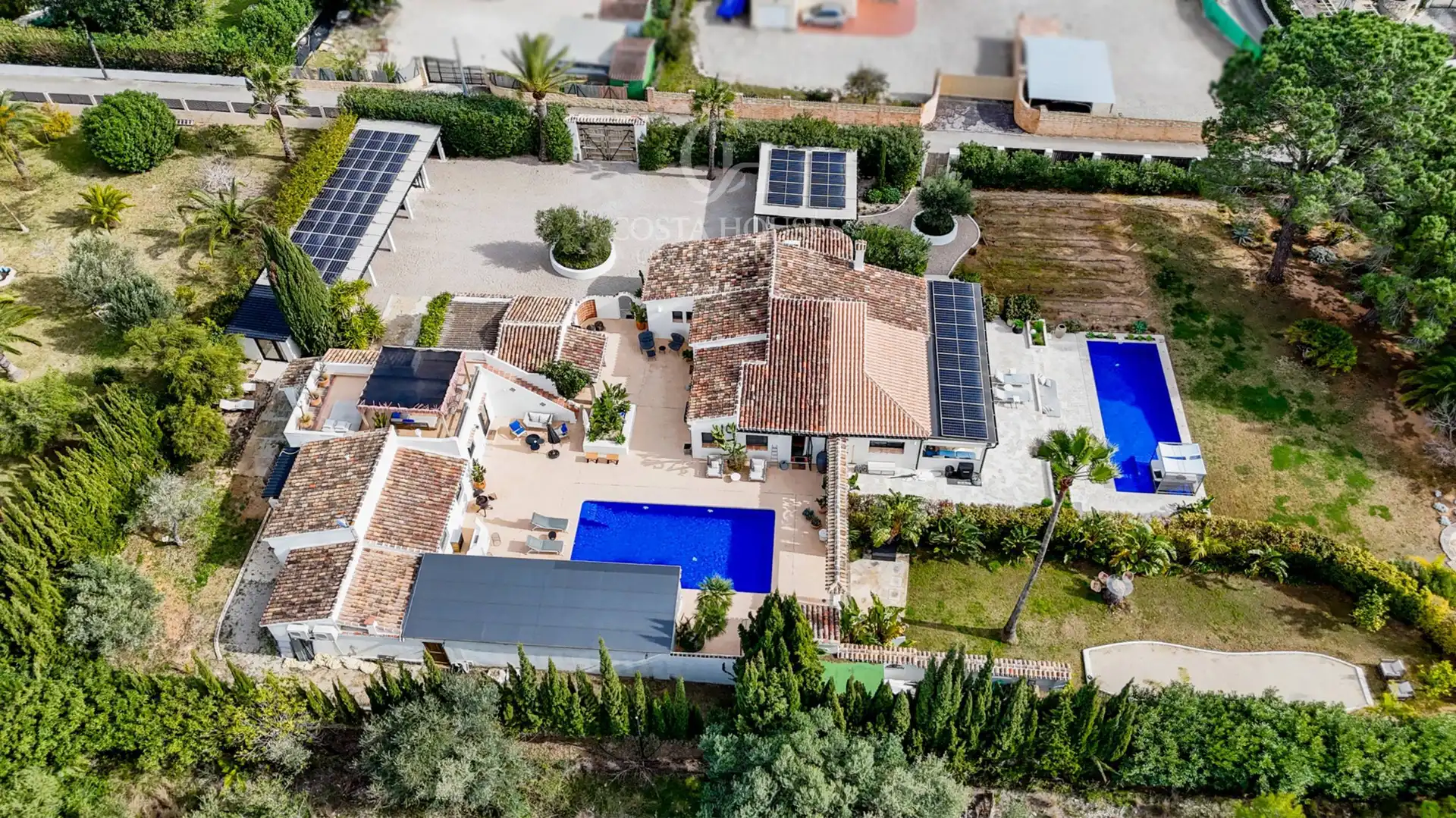 Exterior view of Houses for sale in Jávea / Xàbia  with Air Conditioner, Heating and Private garden