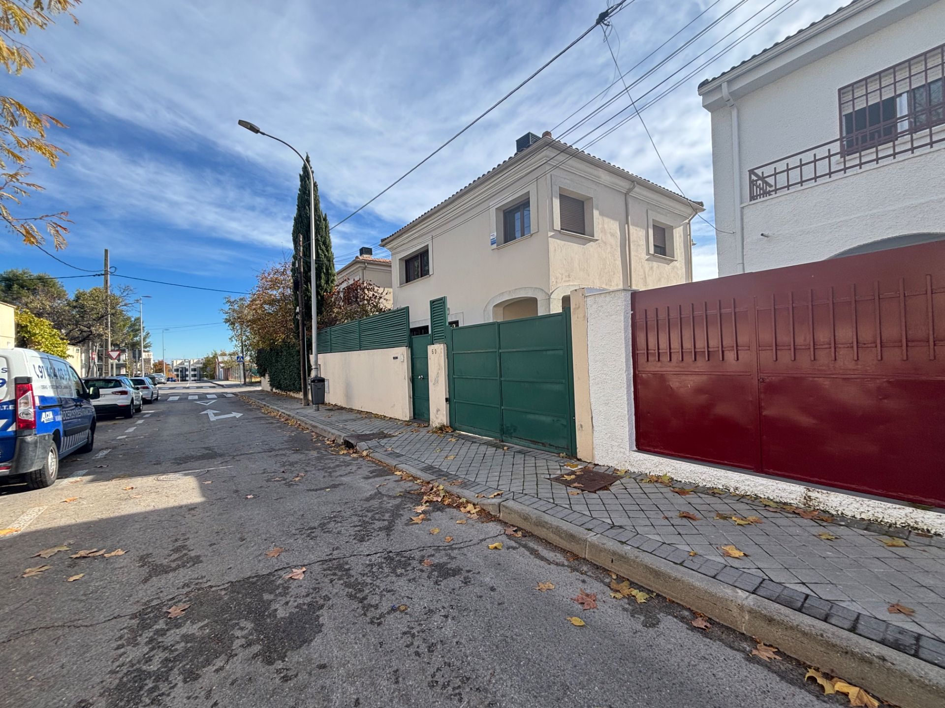 Vista exterior de Casa o chalet en venta en  Madrid Capital con Aire acondicionado, Calefacción y Jardín privado