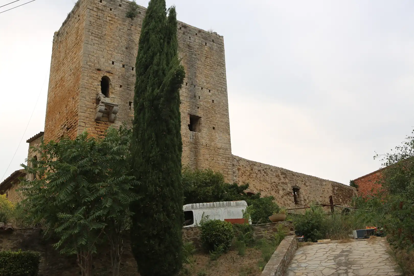Vista exterior de Finca rústica en venda en Begur amb Jardí privat