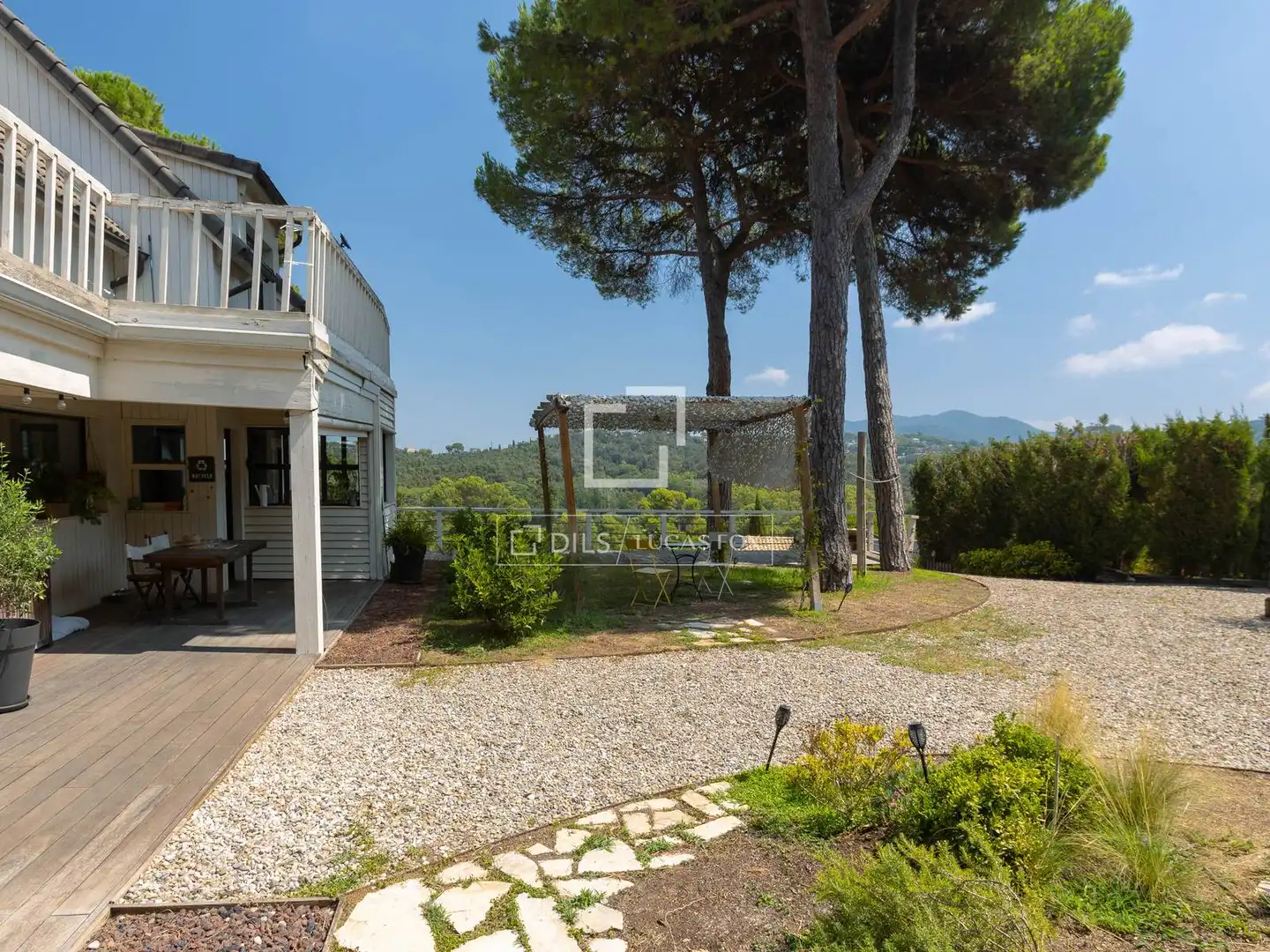Jardín de Finca rústica en venta en Vallromanes con Calefacción, Jardín privado y Parquet