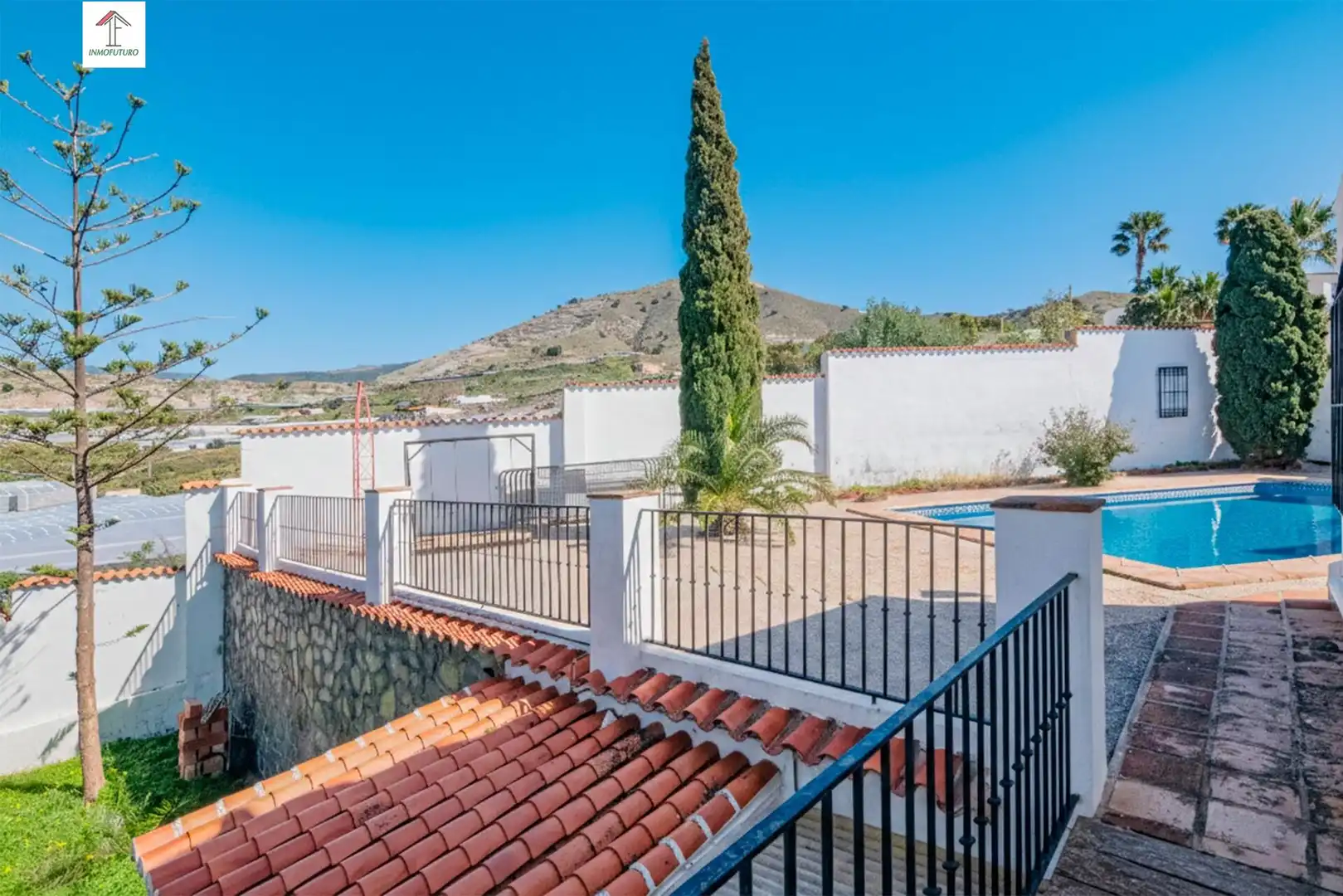 Vista exterior de Casa o chalet en venta en Motril con Jardín privado, Terraza y Piscina