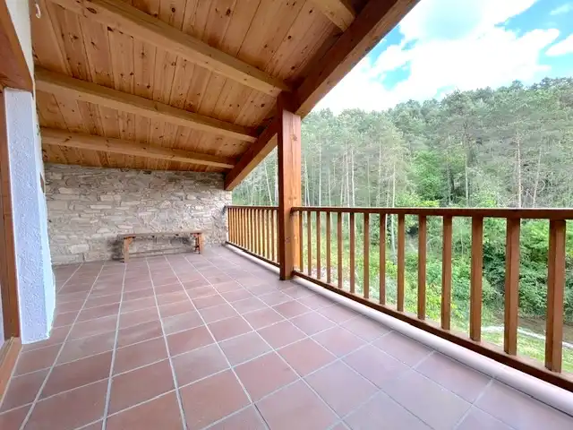 Terrassa de Finca rústica en venda en Borredà amb Calefacció, Jardí privat i Terrassa