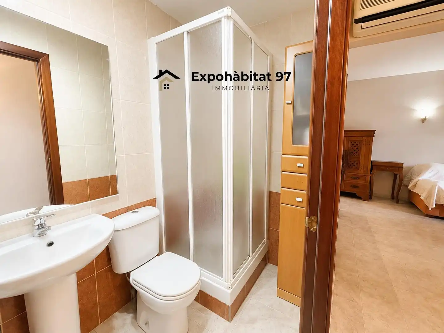 Bany de Apartament en venda en Salou amb Aire condicionat, Jardí privat i Terrassa
