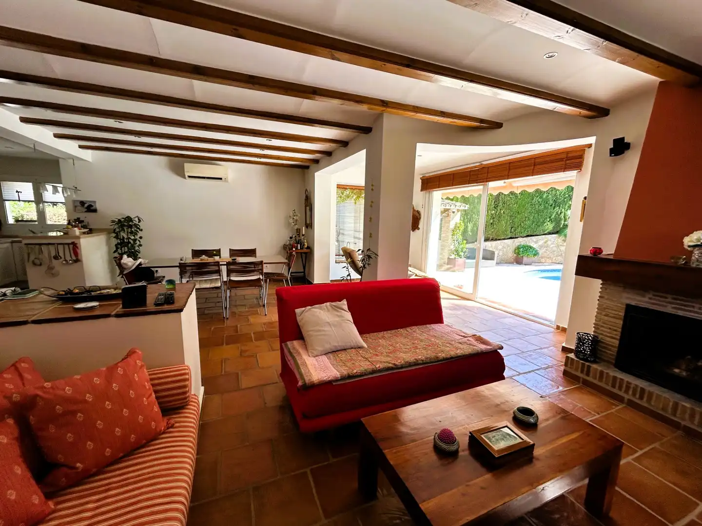 Living room of Houses for sale in Dénia  with Air Conditioner, Heating and Private garden