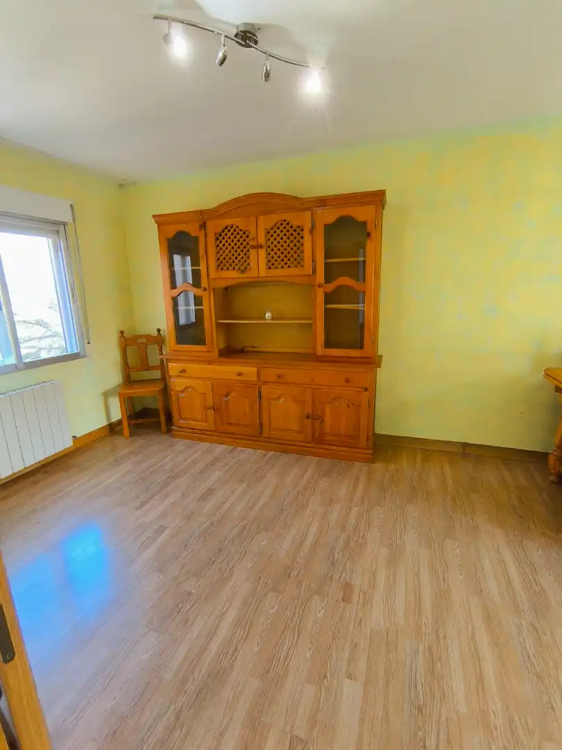 Living room of Flat for sale in Palencia  with Heating, Parquet flooring and Terrace