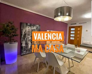 Dining room of Flat to rent in  Valencia Capital  with Air Conditioner, Heating and Swimming Pool