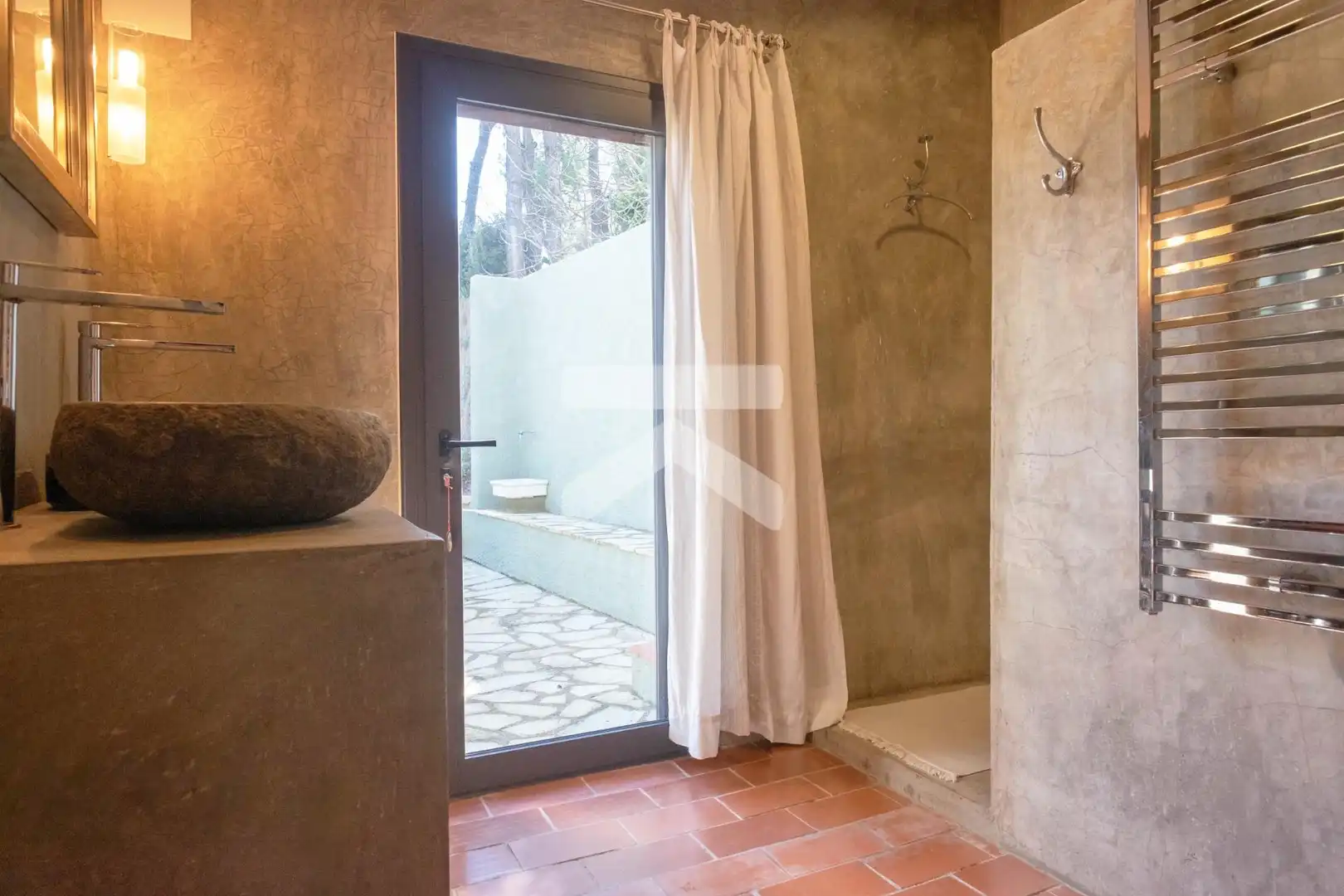 Bathroom of Houses for sale in Pratdip  with Air Conditioner, Heating and Private garden