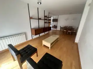 Sala de estar de Apartamento de alquiler en León Capital  con Calefacción, Parquet y Terraza