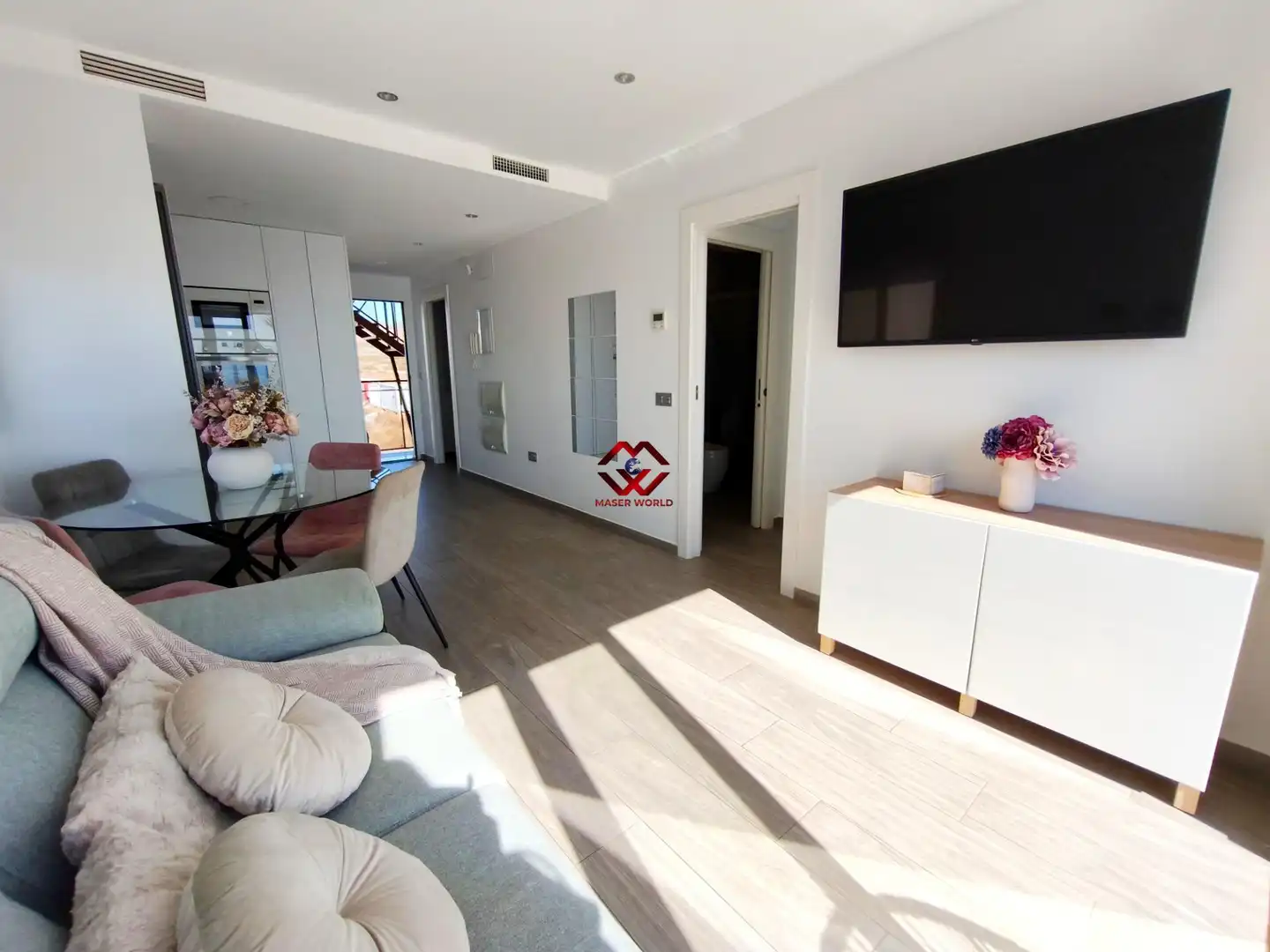 Sala d'estar de Apartament en venda en Puerto de Mazarrón