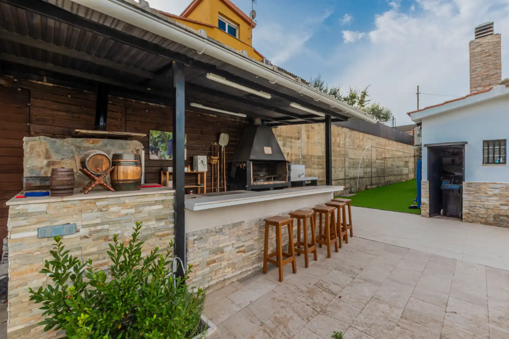 Terrassa de Casa o xalet en venda en Terrassa amb Aire condicionat, Calefacció i Jardí privat