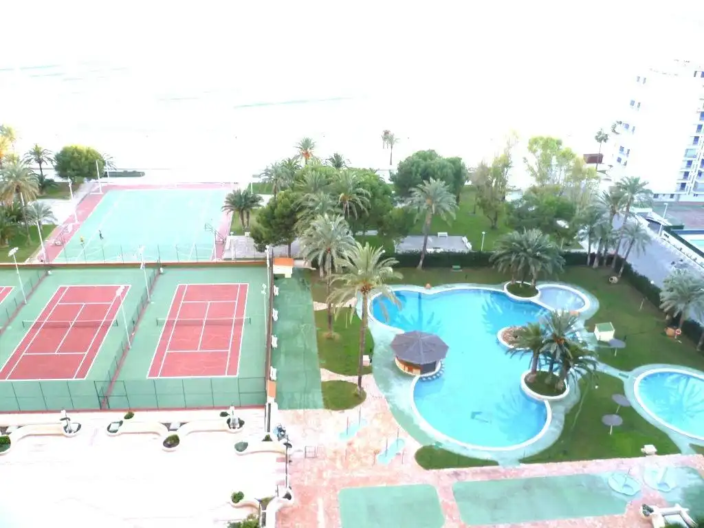 Swimming pool of Flat for rent in Cullera  with Terrace, Furnished and Balcony