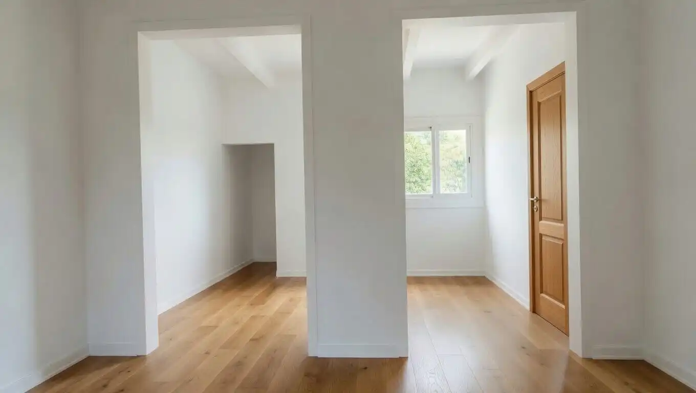 Habitación de Casa adosada en venta en Barcelona con Calefacción y Trastero