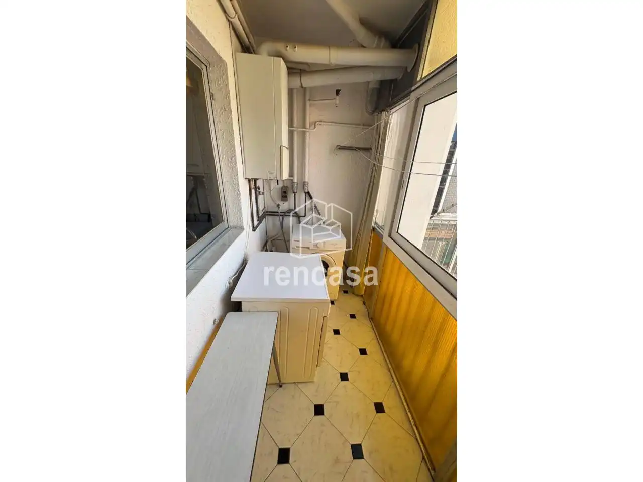 Terrasse von Wohnung zur Miete in Lleida mit Klimaanlage, Heizung und Parkett
