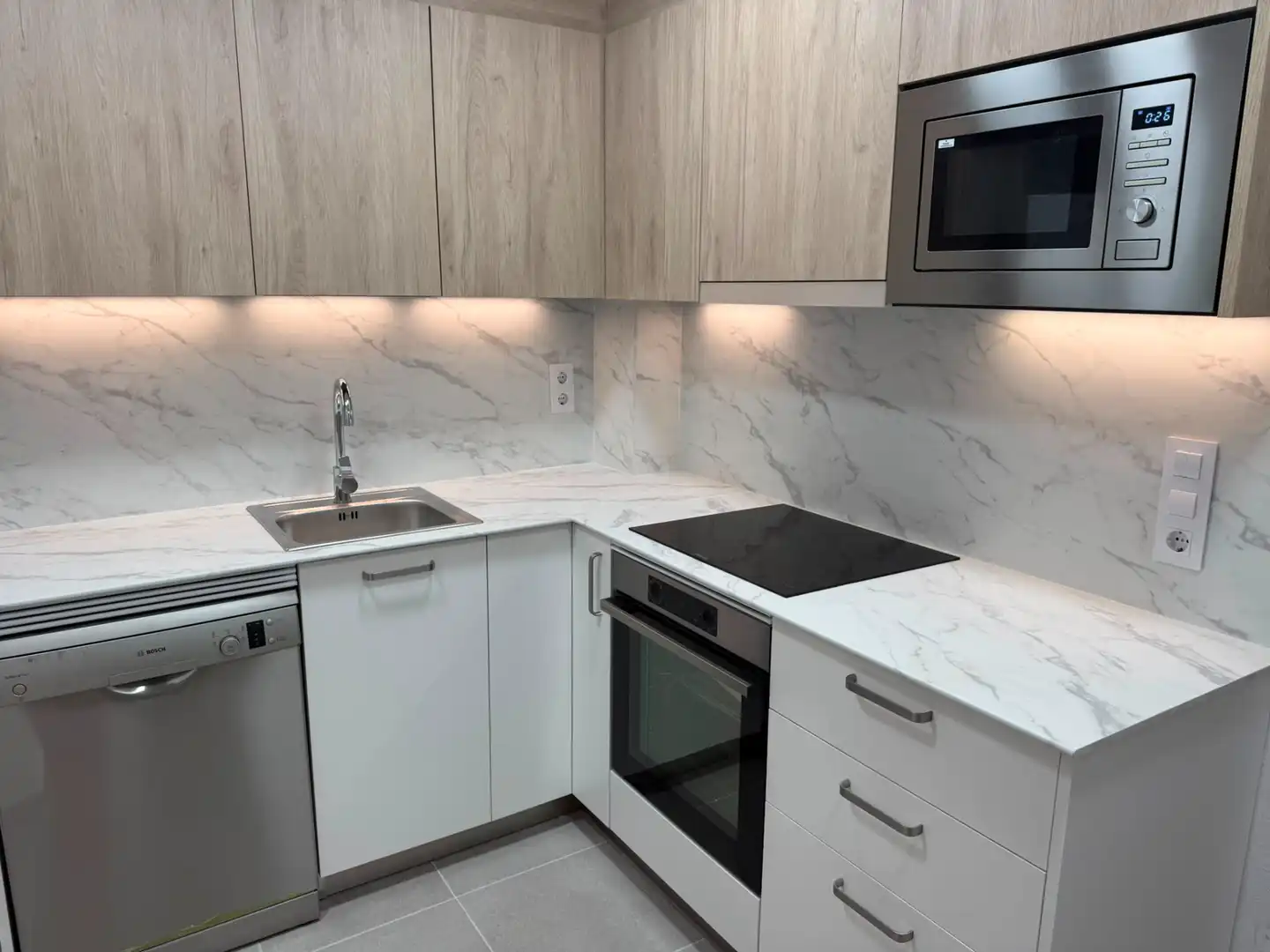 Kitchen of Flat for rent in Vinaròs  with Air Conditioner, Heating and Parquet flooring
