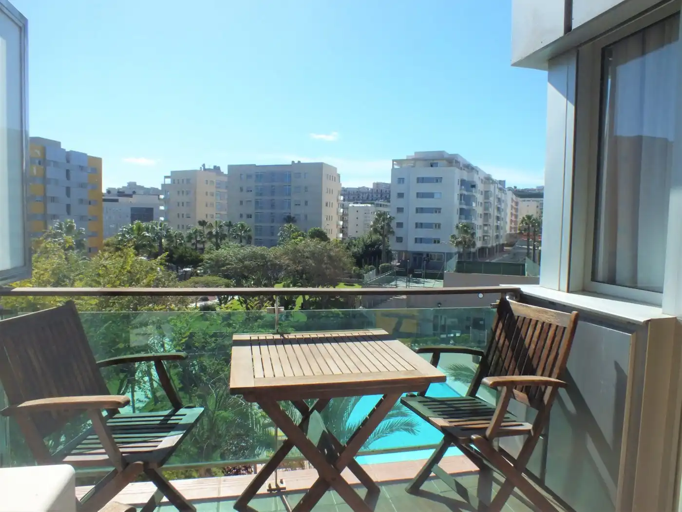 Terrasse von Wohnung zum Verkauf in Las Palmas de Gran Canaria mit Privatgarten, Terrasse und Möbliert