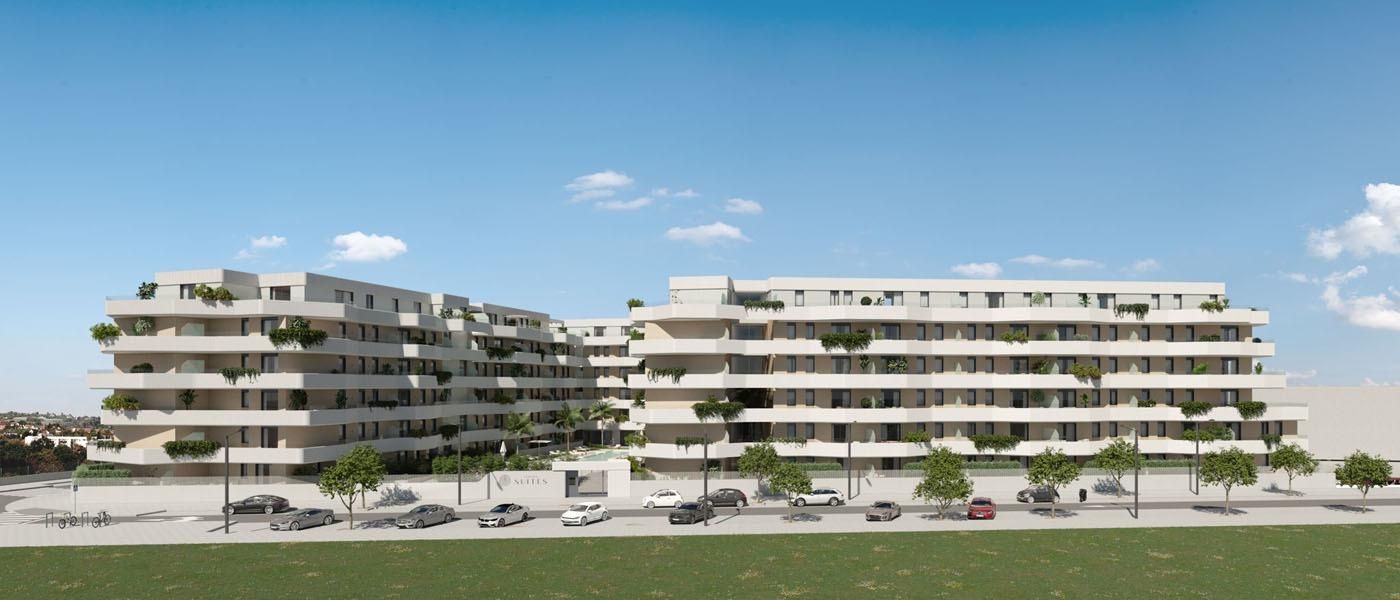 Vista exterior de Àtic en venda en Mijas amb Aire condicionat, Calefacció i Jardí privat