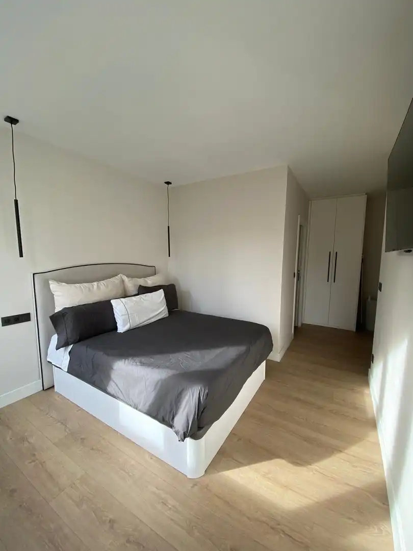 Bedroom of Flat for rent in Getxo   with Heating, Terrace and Furnished