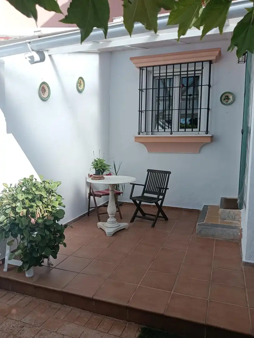 Terrassa de Casa adosada en venda en Puerto Real amb Aire condicionat, Jardí privat i Terrassa