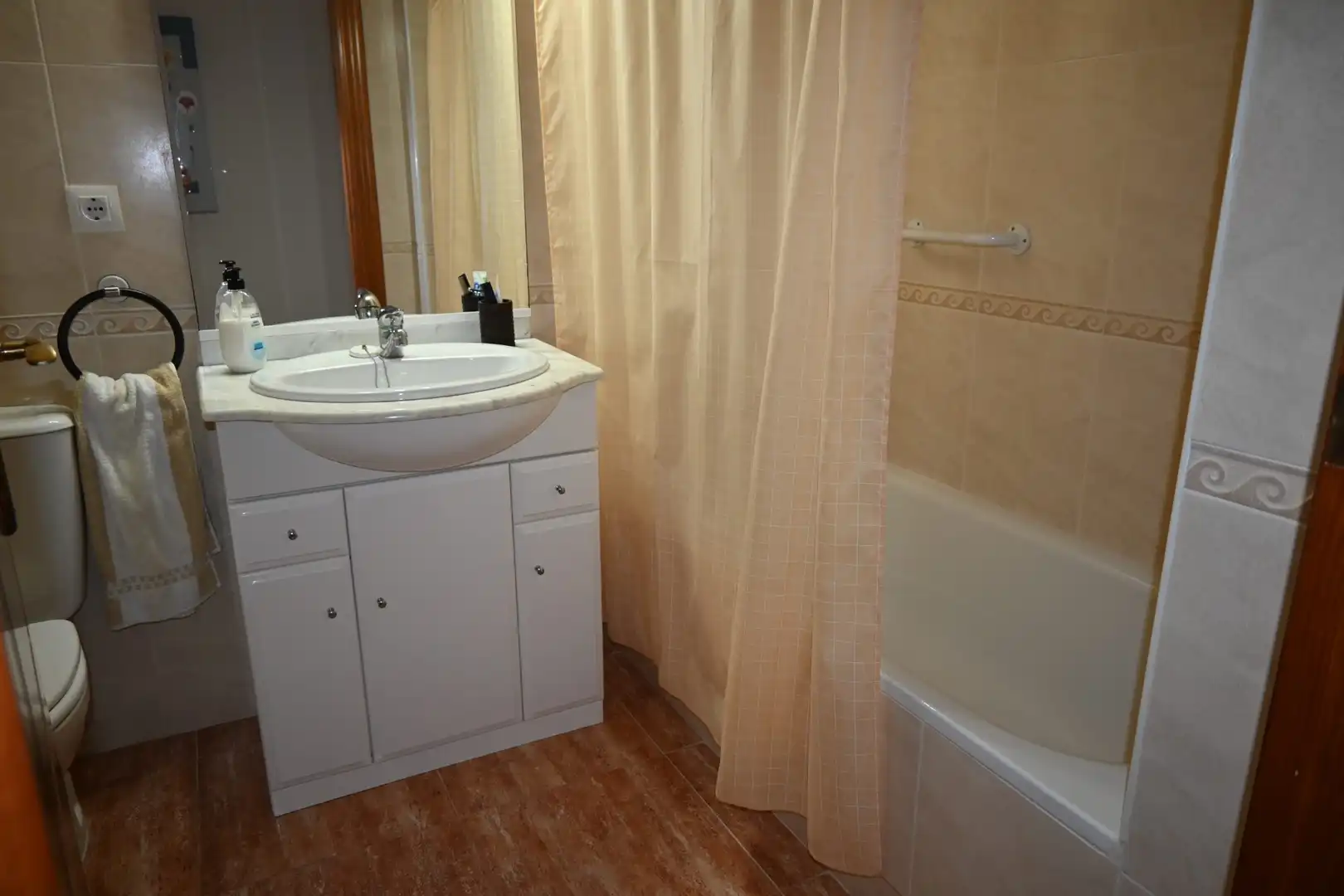 Bathroom of Apartments for sale in La Manga del Mar Menor  with Heating, Terrace and Furnished