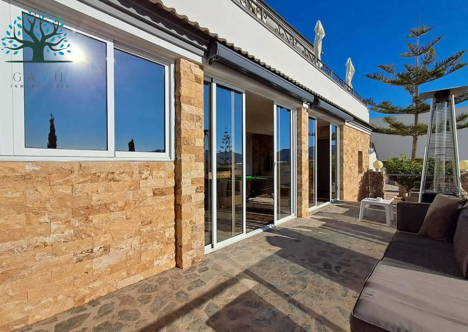 Terraza de Casa o chalet en venta en Cartagena con Aire acondicionado, Calefacción y Jardín privado