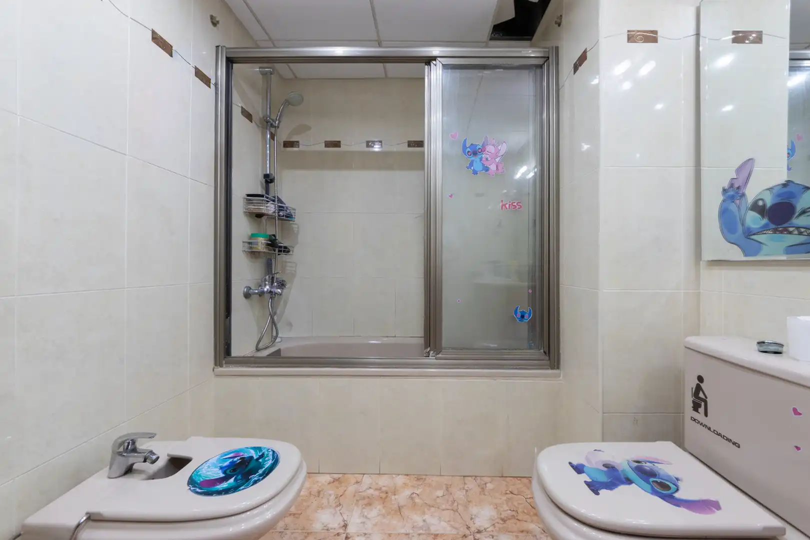 Badezimmer von Wohnung zum Verkauf in Tarragona mit Klimaanlage, Heizung und Abstellraum