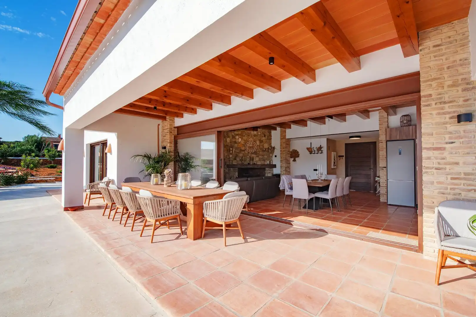 Terraza de Casa o chalet de alquiler en Llíber con Aire acondicionado, Calefacción y Jardín privado