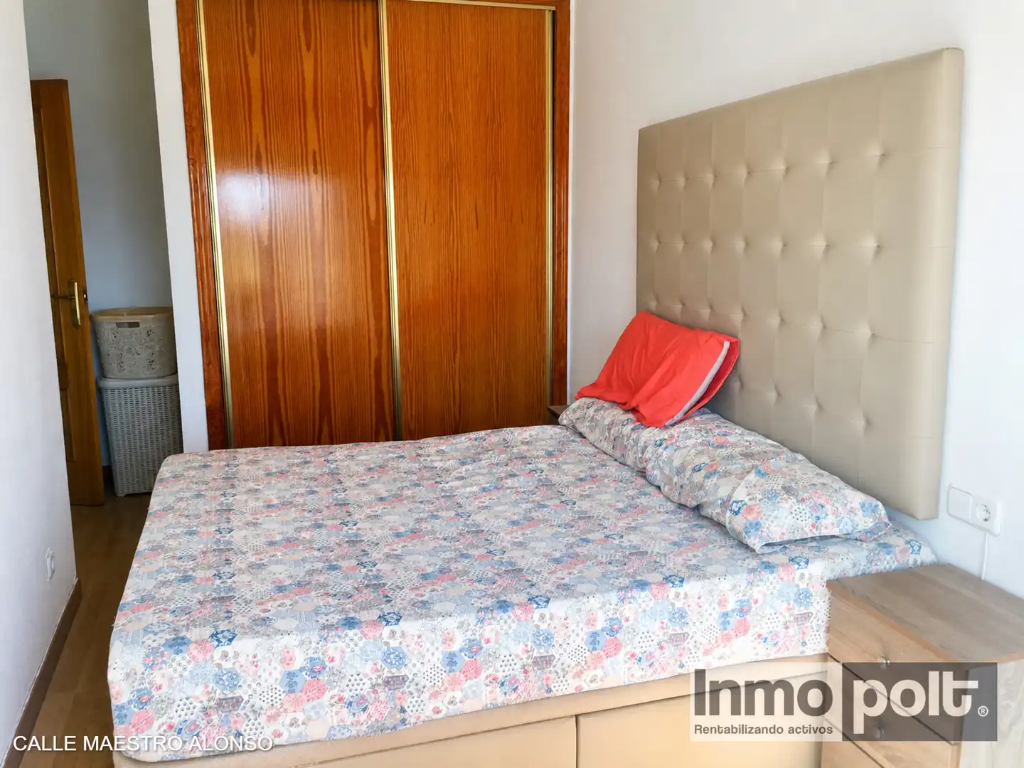 Schlafzimmer von Wohnung zur Miete in Torre-Pacheco mit Klimaanlage, Möbliert und Ofen