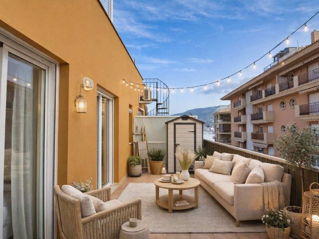 Terrace of Flat for sale in Fuengirola  with Terrace, Furnished and Washing machine