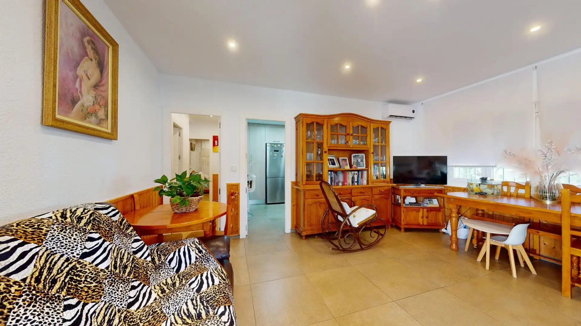 Living room of Houses for sale in Elche / Elx  with Air Conditioner, Private garden and Terrace
