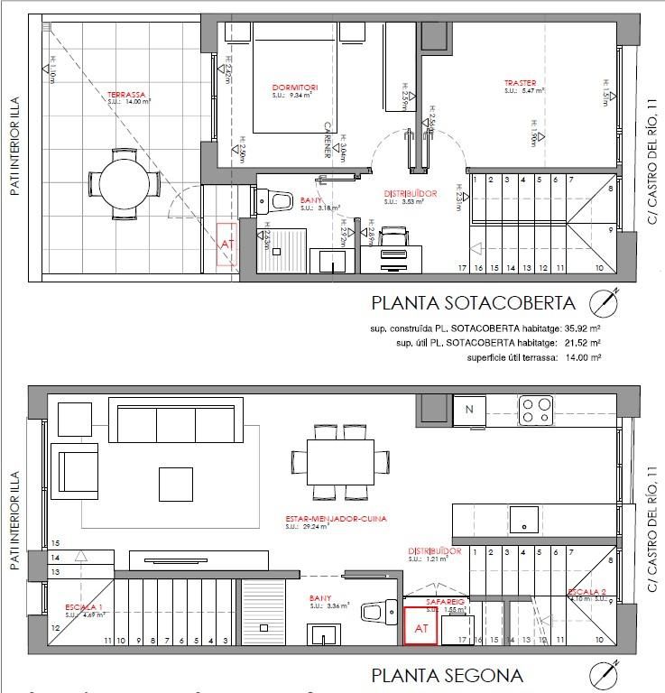 Duplex for sale in Terrassa  with Heating and Terrace