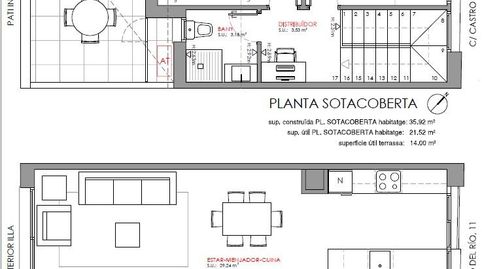 Foto 2 von Maisonette zum Verkauf in De Castro del Río, Poble Nou, Terrassa