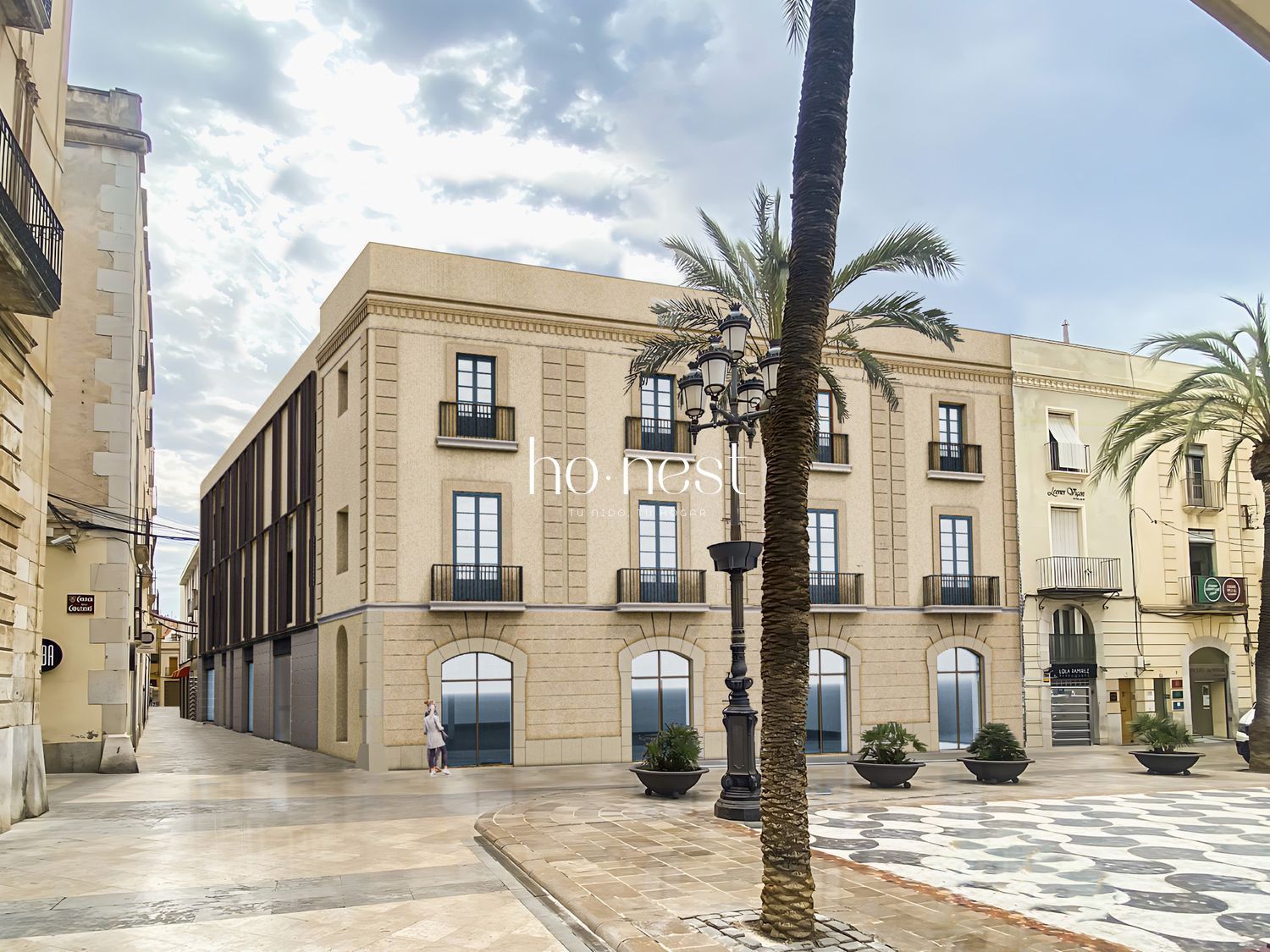 Exterior view of Flat to rent in Vilanova i la Geltrú  with Terrace and Community pool