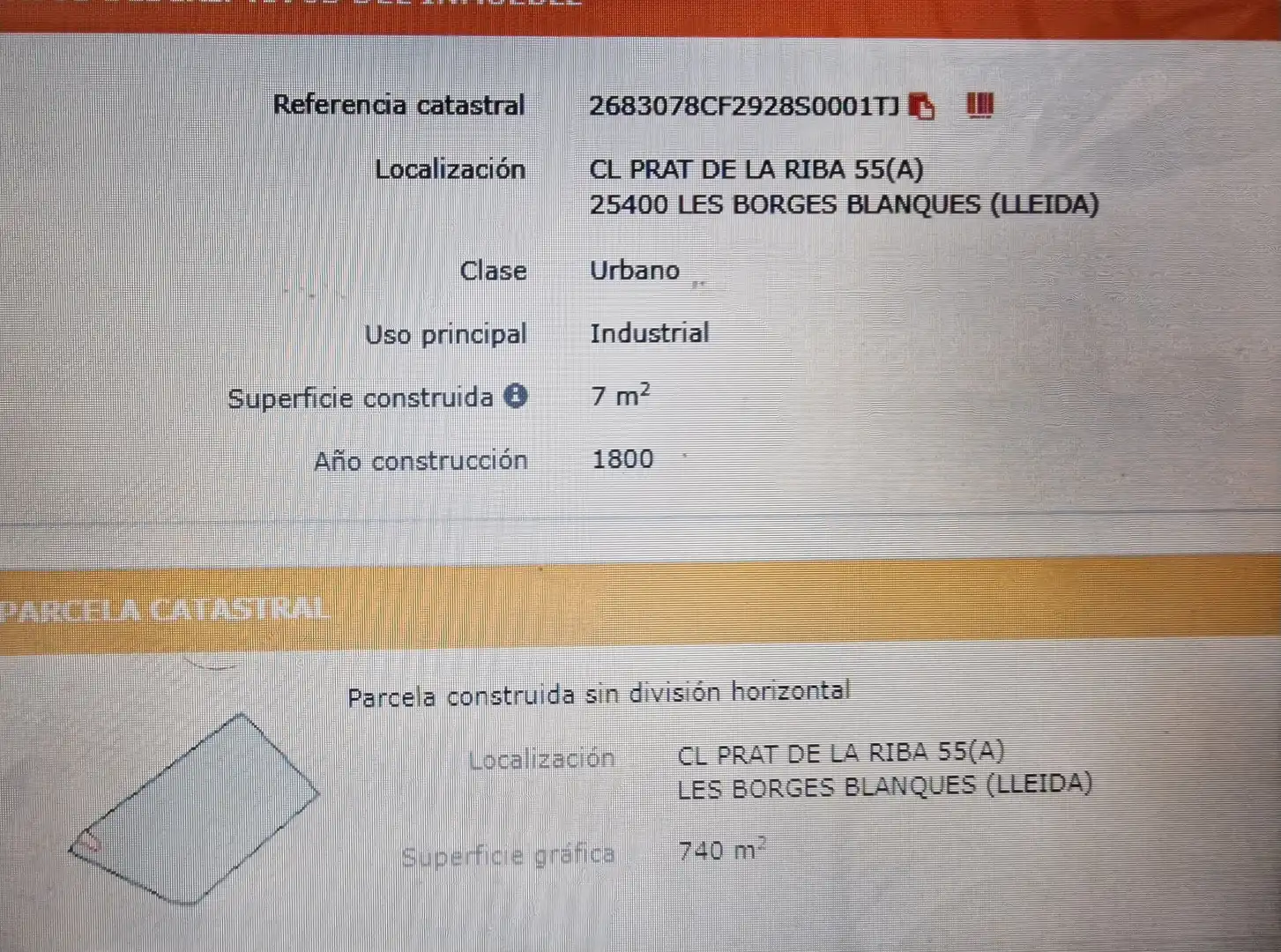 Residential land for sale in Les Borges Blanques, imagen 7