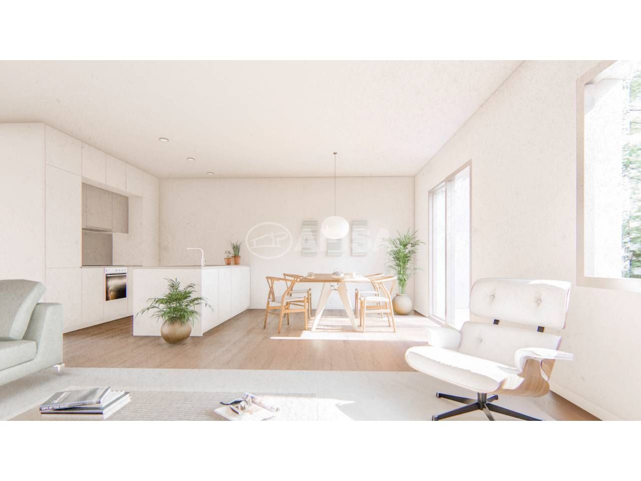 Living room of Single-family semi-detached for sale in Sils  with Air Conditioner, Heating and Private garden