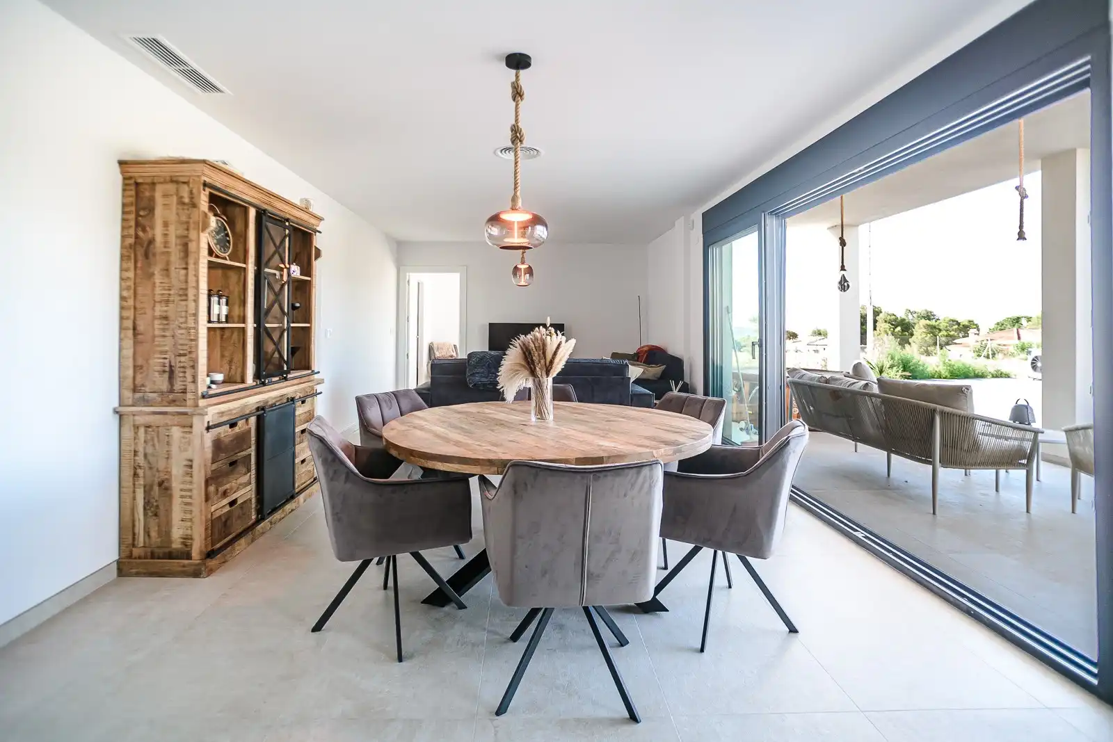 Comedor de Casa o chalet en venta en Aspe con Aire acondicionado, Calefacción y Jardín privado