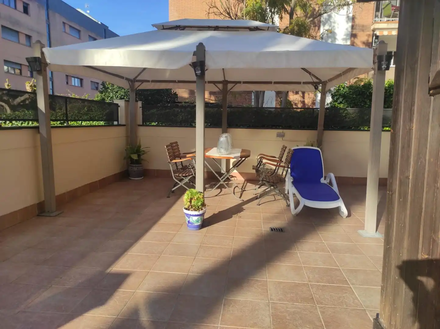 Terraza de Apartamento en venta en Lloret de Mar con Calefacción y Jardín privado